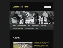 Tablet Screenshot of dreamfieldfarm.net